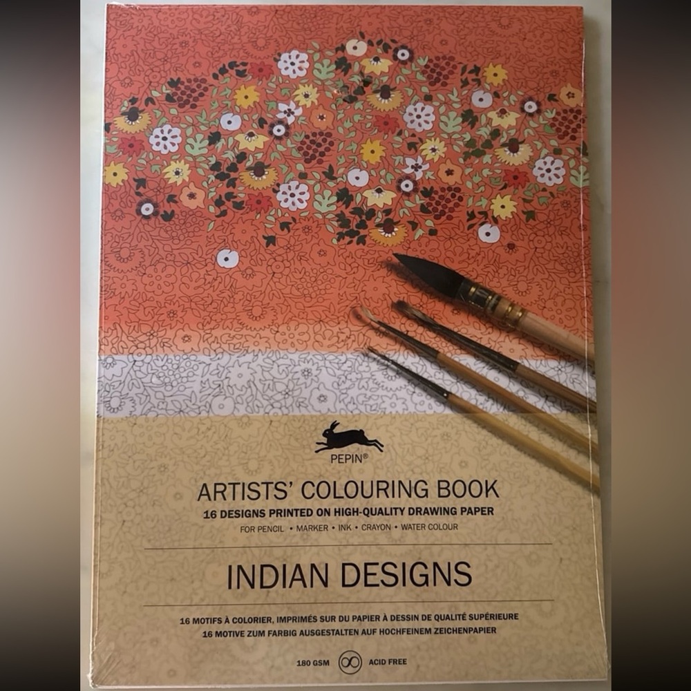 Pepin Coloring Book - Intricate Designs in Black and White